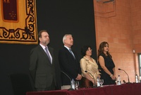El jefe del Ejecutivo murciano, Ramón Luis Valcárcel, preside el acto oficial de apertura del Curso Escolar 2010-2011 en la Región de Murcia (1)