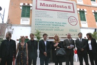 El presidente de la Comunidad, Ramón Luis Valcárcel, visita Manifesta8 (1)