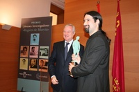Valcárcel entrega el Premio Jóvenes Investigadores de la Región de Murcia (2)