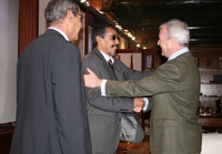 Valcárcel recibe al presidente del Parlamento Saharaui (1)