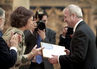 El presidente de la Comunidad recibe el galardón de 'Europa Nostra' de manos de S.M Reina Sofía (1)