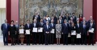 El presidente de la Comunidad recibe el galardón de 'Europa Nostra' de manos de S.M Reina Sofía (3)