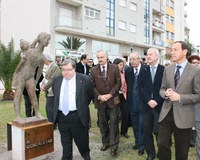El jefe del ejecutivo regional preside la inauguración del Parque Escultórico Antonio Campillo (1)