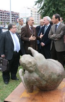 El jefe del ejecutivo regional preside la inauguración del Parque Escultórico Antonio Campillo (2)