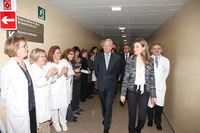 Su Alteza Real la Princesa de Asturias, Doña Letizia Ortiz, y el presidente Valcárcel inauguran el hospital 'Santa Lucía' de Cartagena (III)