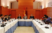 Encuentro del presidente Valcárcel con los medios de comunicación para hacer balance del año 2011 (1)