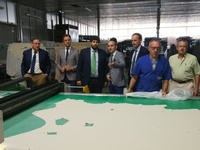 El presidente de la Comunidad visita las empresas 'Verdú' y Pedro Ortiz Sofás ubicadas en Yecla