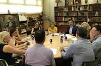 Martínez-Cachá se reúne con los directores de las Escuelas Oficiales de Idiomas para avanzar en el nuevo plan de estudios