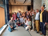 Imagen de la delegación de comerciantes de la Región de Murcia que buscan ideas innovadoras en Milán
