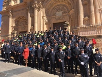 Entrega de condecoraciones de la Policía Local de Lorca con motivo de San Patricio