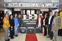 Adela Martínez-Cachá visita el colegio Maspalomas de San Pedro del Pinatar con motivo de su 'Semana Cultural'