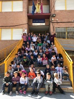 El colegio Infante Don Juan Manuel pasa a denominarse CEIP, Centro de Educación Infantil y Primaria Alejandro Valverde Belmonte, en homenaje al campeón del mundo