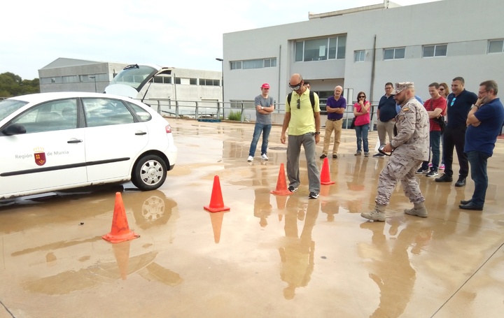 Prácticas del curso "Mejora y perfeccionamiento para una conducción segura"