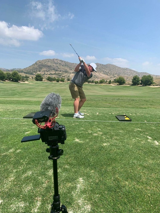 Turismo invita a un 'influencer' británico a la Región para intensificar la difusión de su oferta de golf