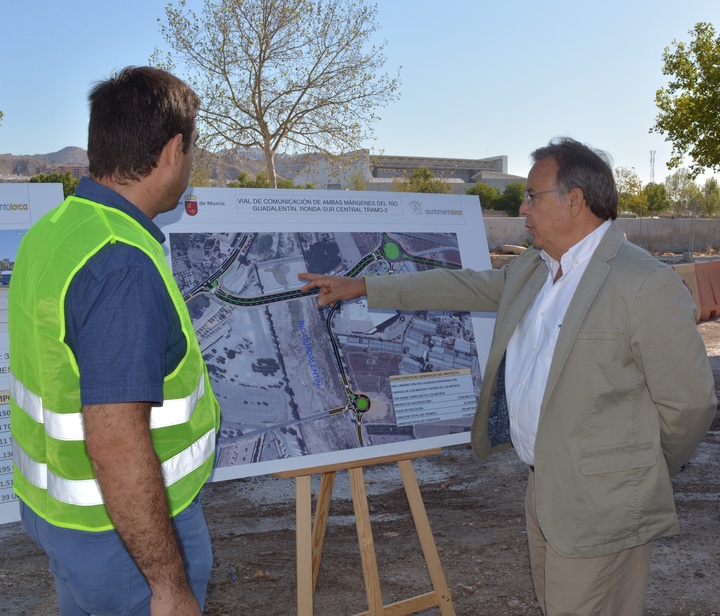 Obras Ronda Central Lorca