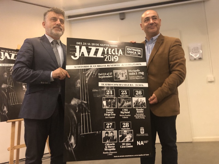 Imagen de la presentación del Yecla Jazz 2019