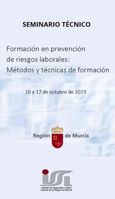 Seminario Formación en Prevención de Riesgos Laborales: Método y técnicas de formación