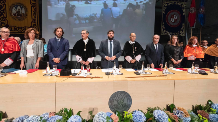 López Miras preside el acto académico de apertura del curso 2019-2020 de las universidades (I)