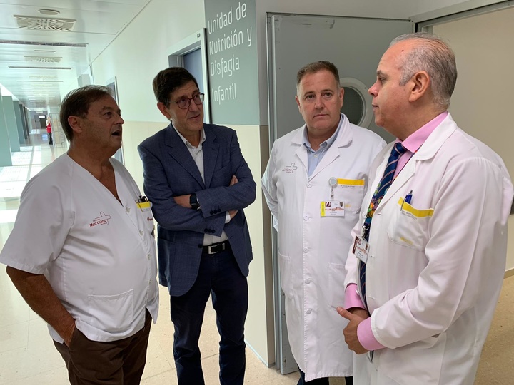 Visita a la Unidad de Disfagia de la Arrixaca