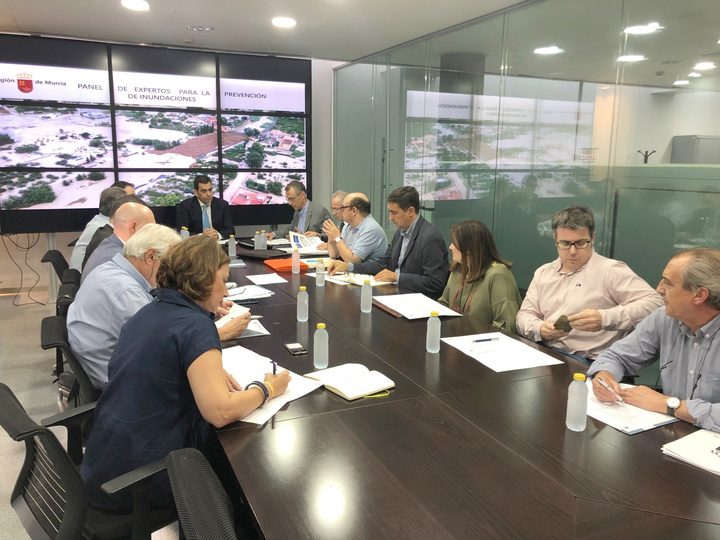 Reunión del Panel de expertos para prevenir inundaciones
