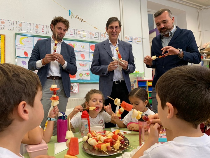 Desayuno saludable en el Colegio Cierva Peñafiel