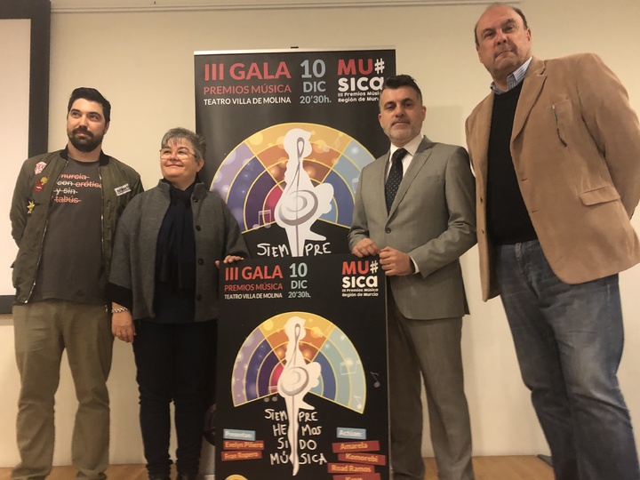 Los Premios de la Música de la Región de Murcia llegan a su tercera edición