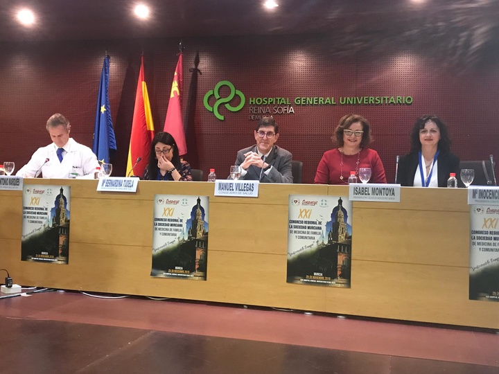 El consejero Manuel Villegas, en la inauguración del Congreso