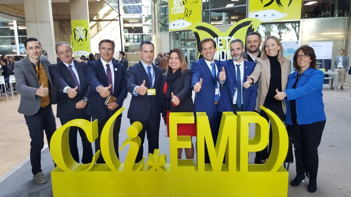 El director del Instituto de Fomento, en la inauguración del evento celebrado en Murcia