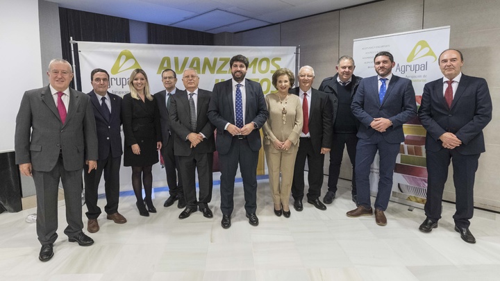 López Miras clausura la Asamblea General de Agrupación de Empresas de la Alimentación (Agrupal)