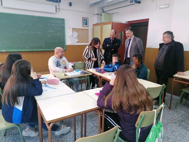Visita al Instituto de Enseñanza Secundaria Alfonso X