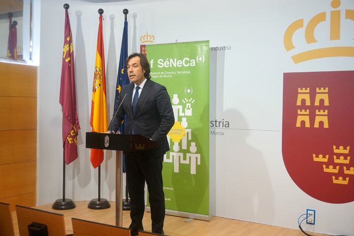 Miguel Motas detalló hoy el programa 'Talento investigador y su empleabilidad' de la Fundación Séneca (II)