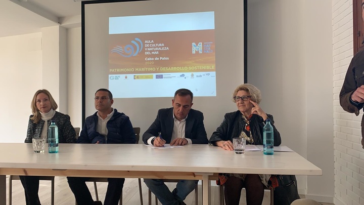 La Comunidad colabora en el Aula de Cultura y Naturaleza del Mar, en Cabo de Palos