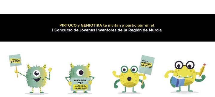 Imagen promocional del 'I Concurso de Jóvenes Inventores'