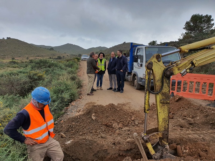 La Comunidad dota de red de agua potable a las poblaciones de Las Cobaticas y Las Jordanas, en Cartagena