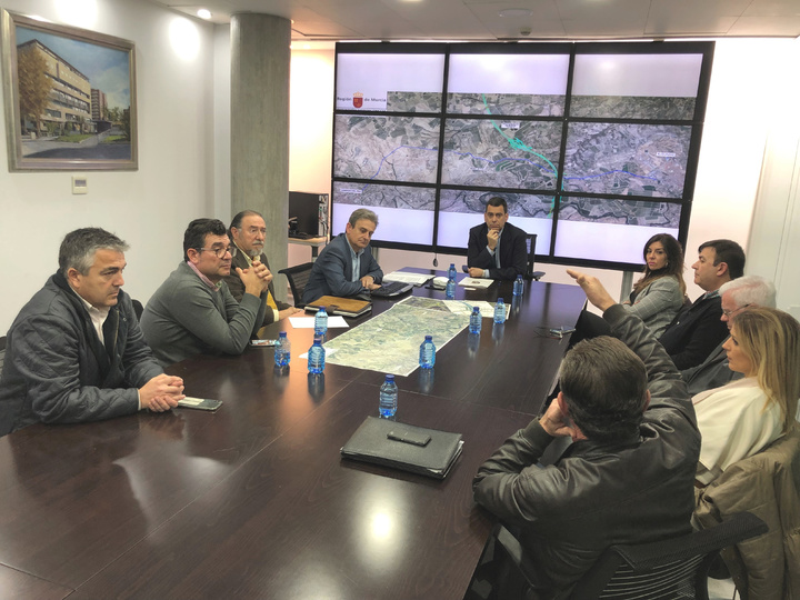 Reunión plataforma vecinal de Alguazas