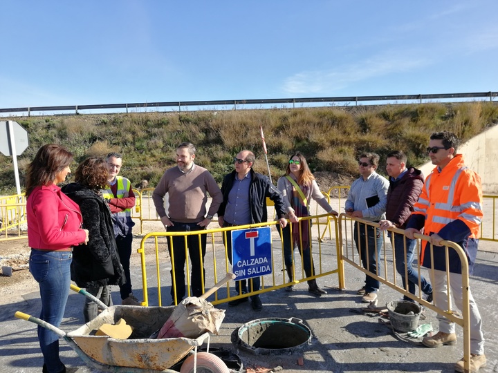 La Comunidad ultima las obras del colector sur de Lorca, con una inversión de 2 millones de euros