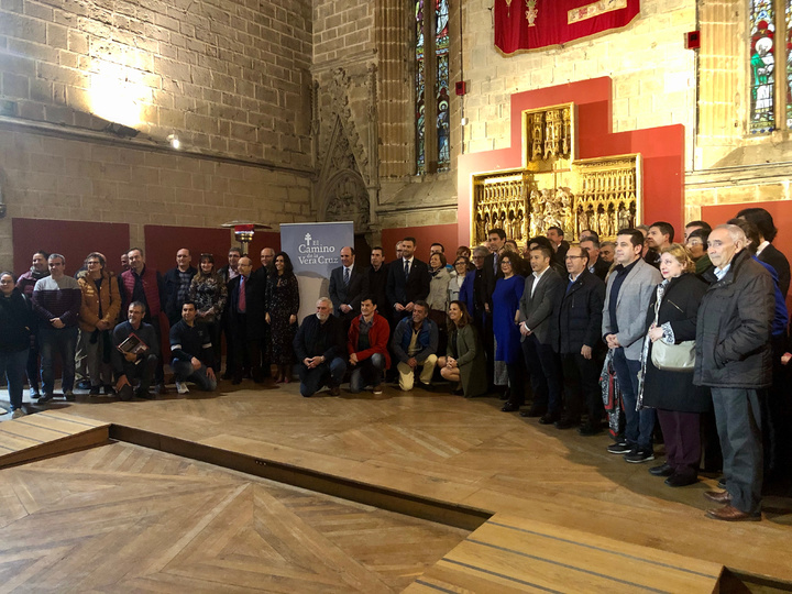 Presentación del 'Camino de la Vera Cruz' en Navarra (2)