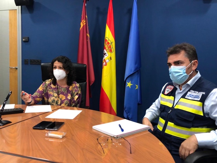 Encuentro telemático con los responsables de emergencias de los municipios del litoral (1)