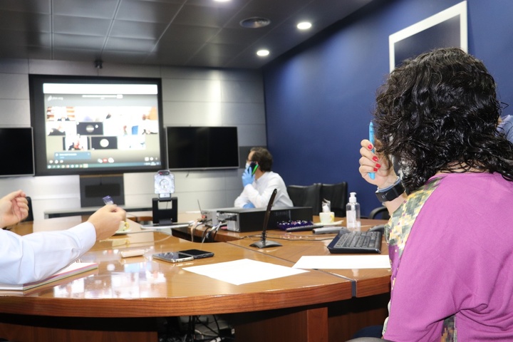 Encuentro telemático con los responsables de emergencias de los municipios del litoral (2)