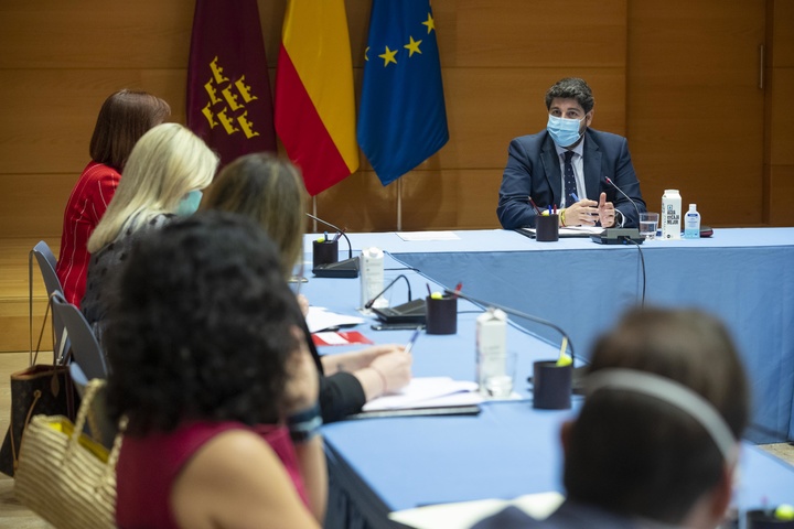 El Consejo de Gobierno se reúne en el Palacio de  San Esteban (2)