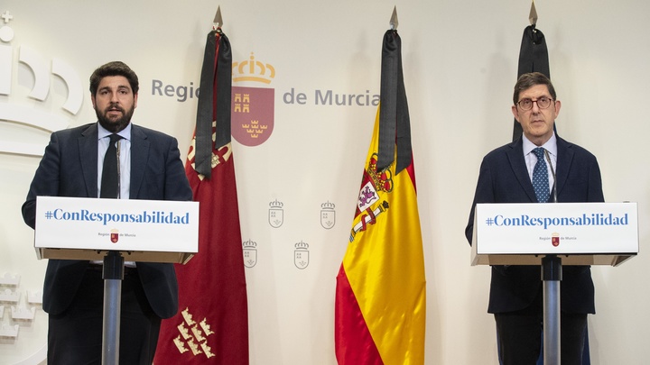 Rueda de prensa del presidente de la Región de Murcia (2)