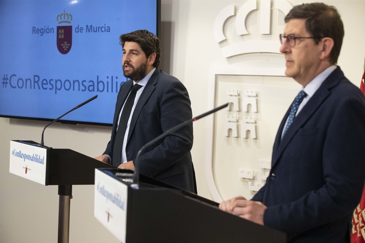 Rueda de prensa del presidente de la Región de Murcia (3)