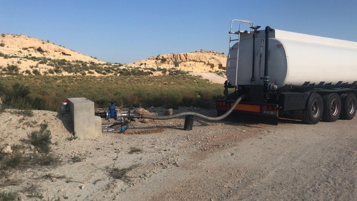 Trabajos en el vertedero de Abanilla (2)