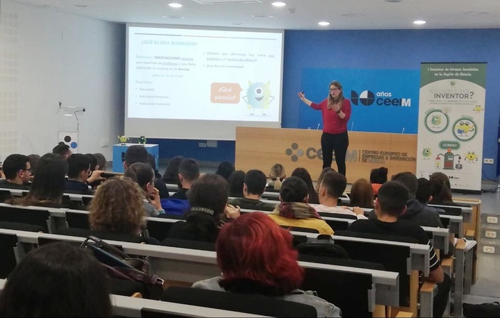 Presentación concurso científico CEEIM (Centro Europeo de Empresas e Innovación de Murcia)