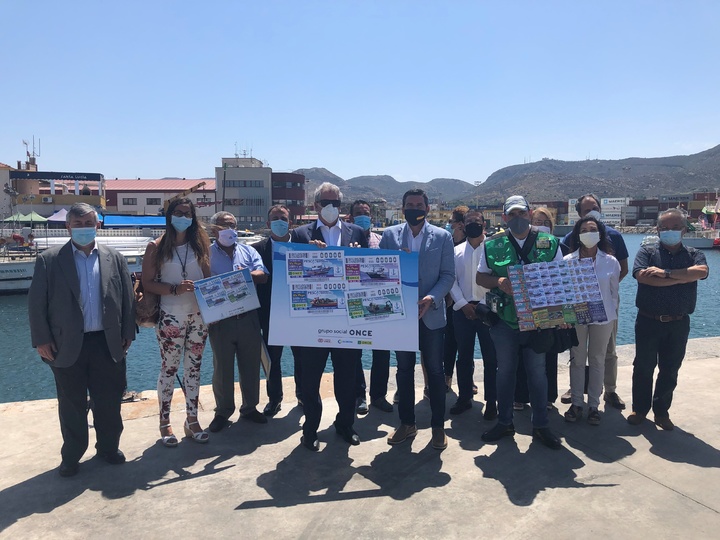 Cupones de la Organización Nacional de Ciegos de España para promocionar el consumo de pescado y la pesca sostenible