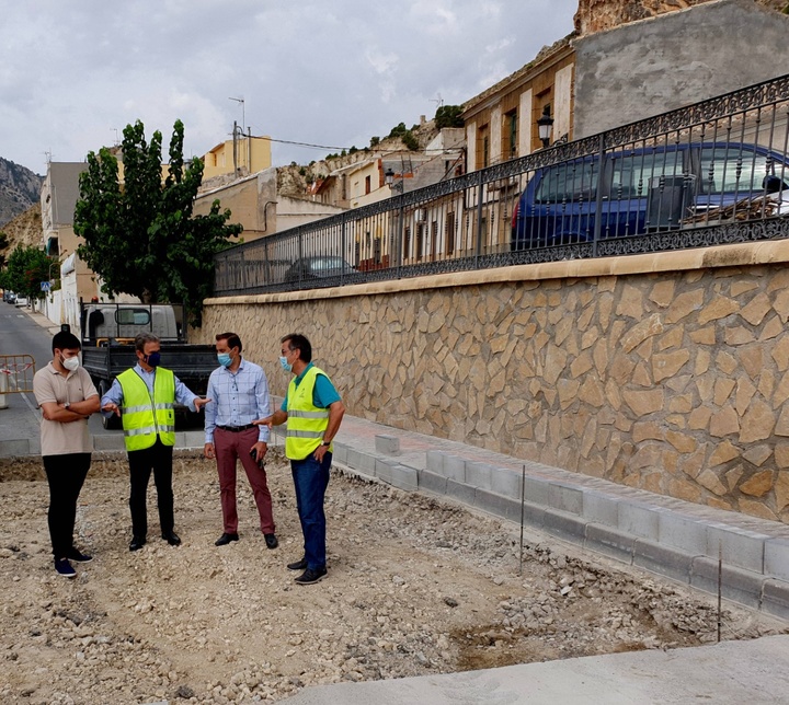 Fomento mejora la seguridad vial en la travesía de Ulea