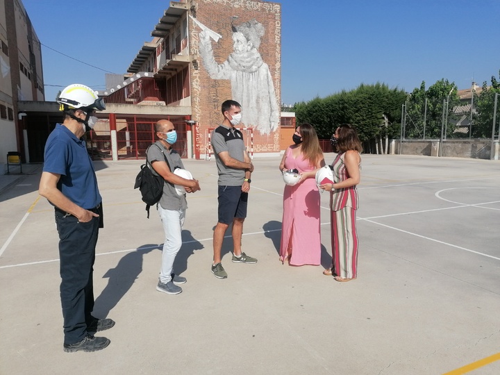 Visita al colegio Los Rosales (I)