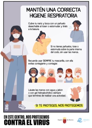 Uno de los carteles para los centros educativos (III)