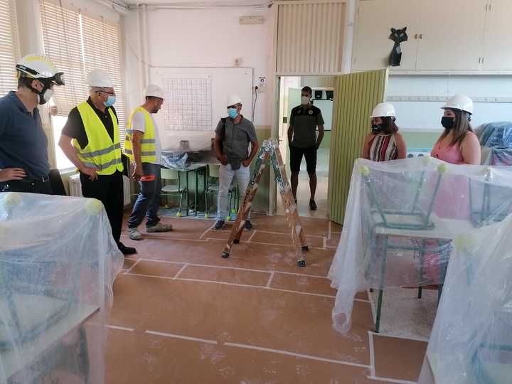 Visita al colegio Los Rosales (II)