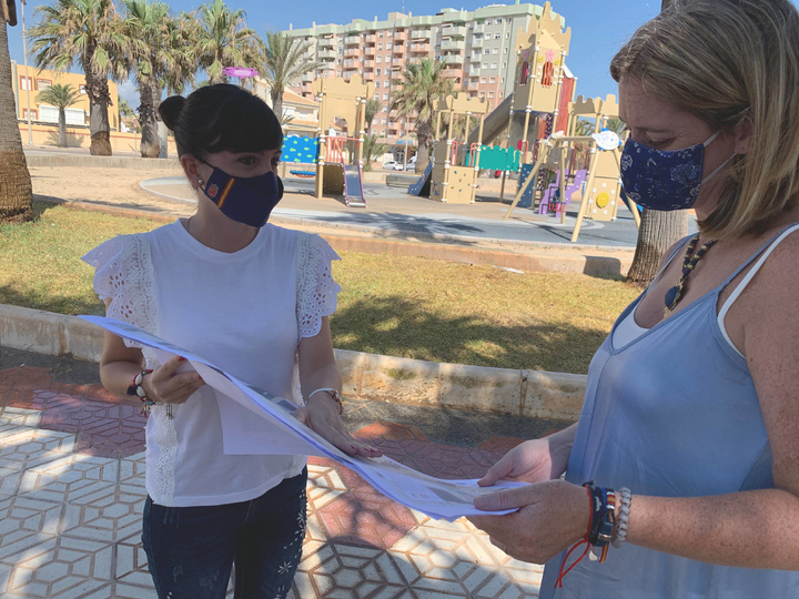 Presentación obras de revitalización de los parques de Jéssica y Acapulco que se enmarcan en la Estrategia `La Manga 365'